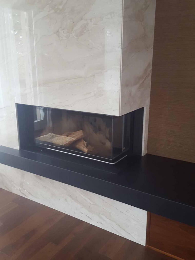 Obklad krbu Daeno Reale povrch